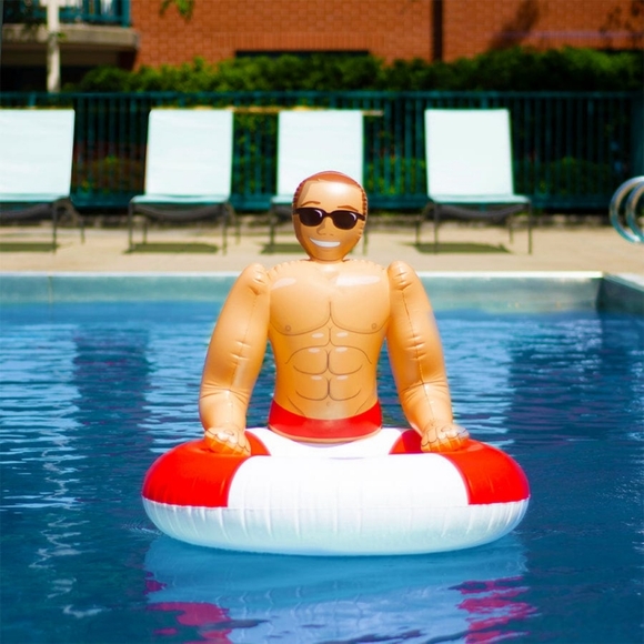 NPW | inflatable hunk pool ring chad - Picture 6 of 8